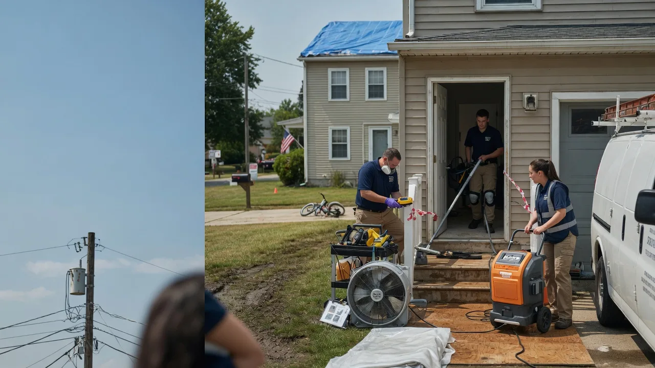 Water Damage Repair in Vancleve, KY near me